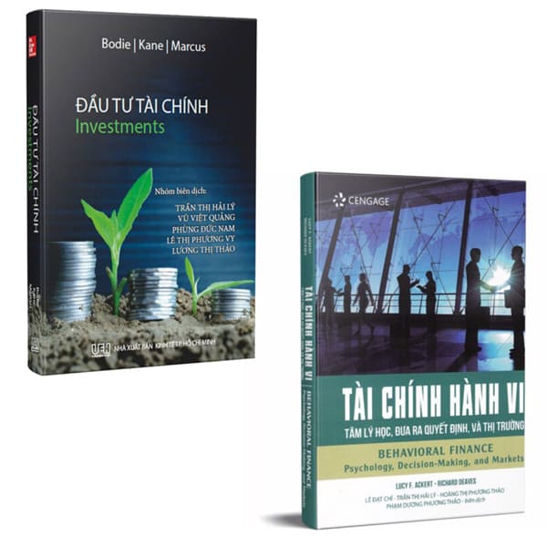 Bộ 2 cuốn sách tài chính cơ bản tới nâng cao: Đầu tư tài chính + Tài chính hành vi